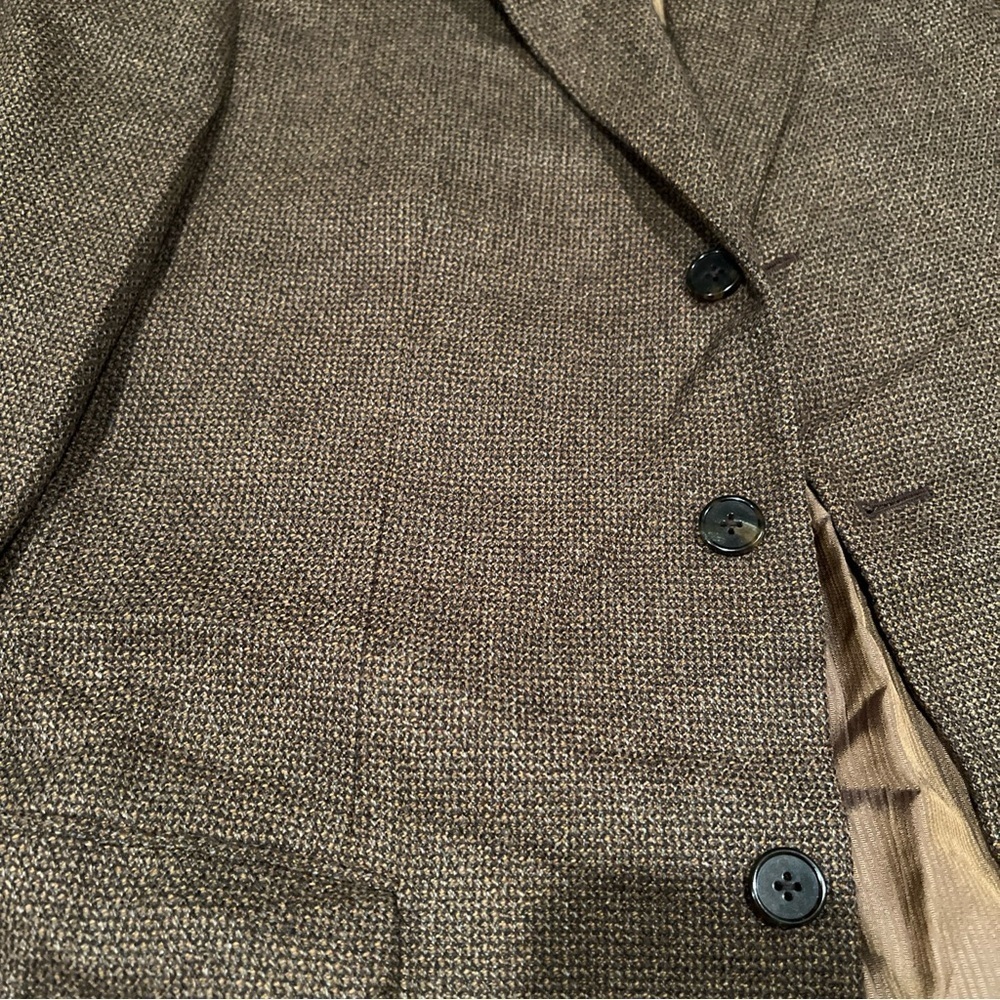 Pal Zileri Wool Cashmere Blend Sport Twead Coat Sz 50 (40 US) - Picture 2 of 7